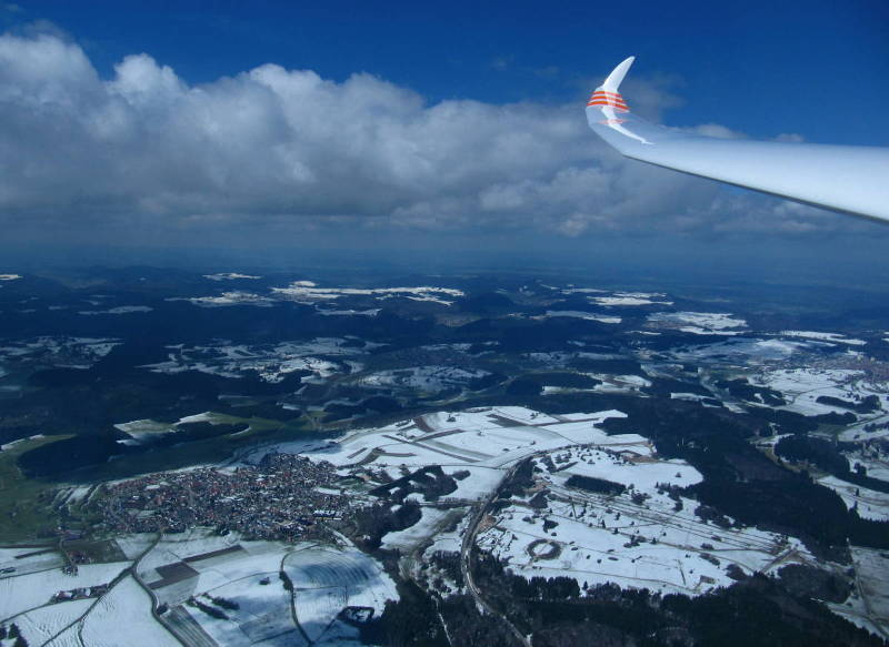 Bild Schnee auf der Alb