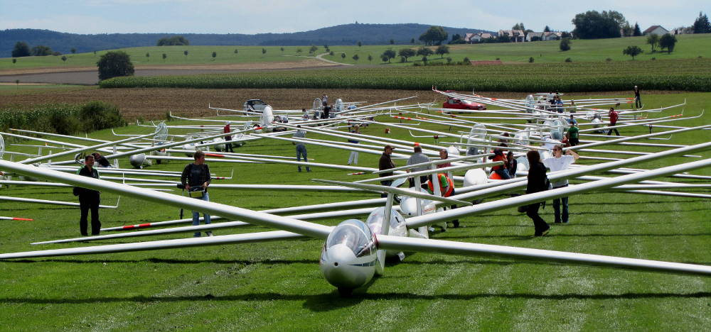 Bild Startaufstellung Wettbewerb